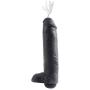 Pipedream King Cock Squirting Cock with Balls, 11", Black