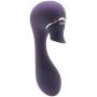 Shots Irresistible Mythical Rechargeable G-Spot with Clitoral Wave Touchless Stimulator (Purple)