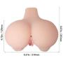 Sèx Vibrǎtòr Realistic Girl Doll for Men with Speaker and Jumping Egg, 2 Holes Design Male Relax Toy, Compact Design