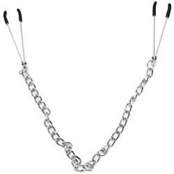 Unique Design BrēAst Clip VAgíǹA Clip Flirting Long Chain Nípplē Clamps Metal Long Chain Nípplē Clamps Tweezers