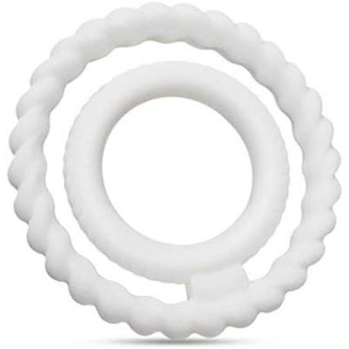 yuxinger Flexible Silicone P`ênís Ring Enlarger Enhancer Dîdɔ Cõck-rin-gs Adùlt Sˉêˉx Toys for Men