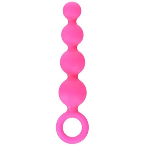 California Exotic Novelties Coco Licious Booty Beads, Pink