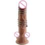 SchwarzSex Stainless Steel Penis Ring Delay Ejaculation Dick Ring Spiral Metal Cock Rings Penisring Chastity Device Adult Sex Toys for Men,30mm