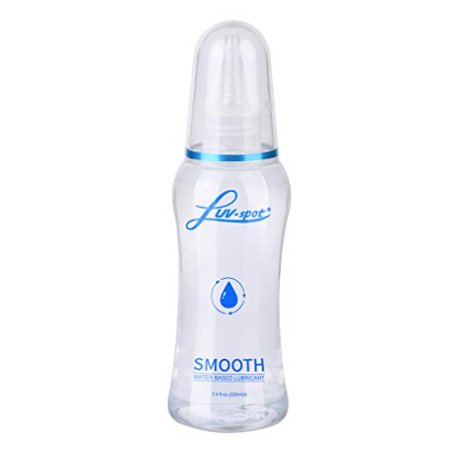 Luxury Water Based Personal Lubricant,LUV-SPOT 7.4 Fluid Ounce Lube for Men, Women and Couples with 220ml Bottle