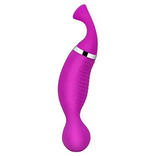 ARIRRA Licking Vibrator Tongue Oral Sex Toy Vibrator Blow Job Wand Massager 12 Speed Vibration and Suction ARIRRA Licking Vibrator Tongue Oral Sex Toy Vibrator Blow Job Wand Massager 12 Speed Vibration and Suction