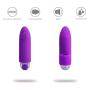 YUXINGER Female Personal Finger V-ībrātōr Stímulators Powerful G-Sppot Massager for Women - Purple