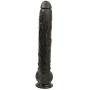 Doc Johnson Classic - Dick Rambone - 14.5 Inch Dildo with Suction Cup - 7.38 in. Girth and 13.4 in. Insertable Length - O-Ring Harness Compatible - Black