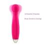 GEDoll Mini Handheld Wand Massager 9 Power Vibration, Cordless USB Rechargeable ＆ Waterproof,Back Neck Shoulder Deep Tissue Powerful Massager (Pink)