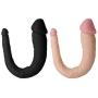 Realistic Dídlõ Double Heads Head Flexible Dual Pênňís Adùllt Tõys for Women Men