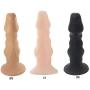 Guiseniour Silicone Simulation Dillos with Suction Cup Anell Plug Flexible Pinis Adult Six Toys for Women Men Couples