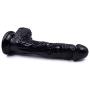 Lfcmf Huge Dǒngs 8.26 Inch Massage Wand (8.26 inches Long, 1.57 inchesWide) Handsfree Big Personal Relax Toys for Women (Color : Black)