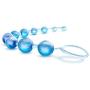 Smooth Crystal Glass Trainer Kit -B-ú-tt Plùgs -Back Massage Toys for Women (Blue)