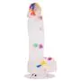 Tingxuan JDesto 7.64-inch Luminous Realistic Silicone pad with Powerful Suction Cup Relaxing Massage Stick Toy - Silicone Material DEPUR (Color: Transparent) Tingxuan JDesto 7.64-inch Luminous Realistic Silicone pad with Powerful Suction Cup Relaxing Massage Stick Toy - Silicone Material DEPUR (Color: Transparent)