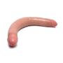 Sexflesh Realistic Double Dong, Flesh, 17.5 Inch