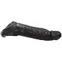 9 INCHSuper Long Black Extender Enlarger Extension Sheath Elastic Long Lasting Time Size Sleeve Stamina Enhancer - Black 918