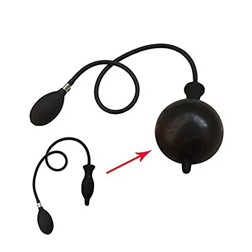Silicone Expand Inflatable Anal Plug - Body-Safe Medical Grade Waterproof Butt Sex Toy for Male, Female and Beginners Silicone Expand Inflatable Anal Plug - Body-Safe Medical Grade Waterproof Butt Sex Toy for Male, Female and Beginners