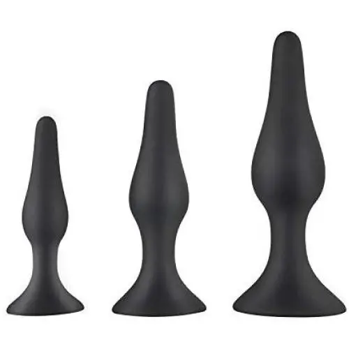 TruBliss Eros, Premium Silicone Butt Plug and Anal Starter Kit, Excellent Sex Toy for Experienced Users and Beginners, 100% Medical Grade Silicone