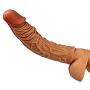 Privacy Packaging-Penis Sleeve Penis Case Cover Extender,Extension Cock Enlarger Condom Sheath Penis-Enhancing Enlarger Delay Ejaculation Toy for Men zgyad700828996393
