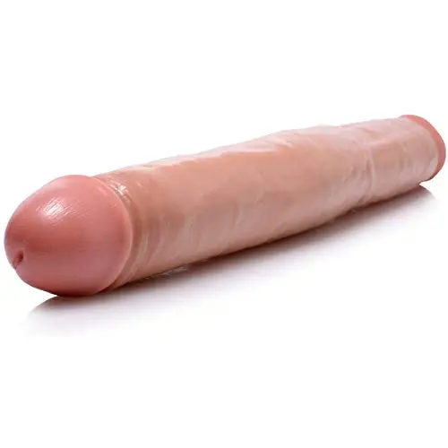 Sexflesh Realistic Double Dong, Flesh, 17.5 Inch Sexflesh Realistic Double Dong, Flesh, 17.5 Inch