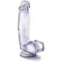 B Yours Sweet and Hard 1 Clear Dildo