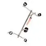 LI yuan BDSM Handcuffs Necklace K9 Stainless Steel Vibrating Penis Rack Alternative Sex Goods