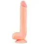 ZWWTTM 11 Inch Realistic Silicone D-î-ldo for Women Massager Soft and Health (Color : Beige)
