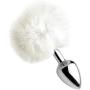 Tailz White Fluffy Bunny Tail Anal Plug