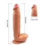 ZYYSQ 11.8in Perfect Tool Realistic and Extremely Soft Personal Massager Waterproof Pleasure Toys ZYYSQ