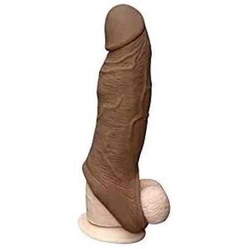 8.5inch Ride On Penis extender Sleeve Fantasy X-tension Cock Sleeve Enhancer Extender,Delay Ejaculation Erection Cock