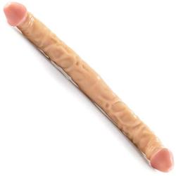 Winzfred Dilo Adùlt Toy for Lesbian 16.54 Inch Silicone Double Sided Dilo for Women Waterproof Flexible Double Dong