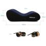 LXXDE Position mat Magic Long Round Cushion Assist,Couple Positioning,Deep Support,Inflatable Portable Relax and Relieve Pain
