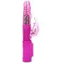 WEI EI Waterprrof Silent Women Multispeed G-Stimulator USB Rechargeable Powerful Female Telescopic Thrvst Messager (Pink)