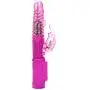 WEI EI Waterprrof Silent Women Multispeed G-Stimulator USB Rechargeable Powerful Female Telescopic Thrvst Messager (Pink)