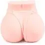 ZEMALIA Male Masturbators 3D Realistic Ass and Clitoris Vagina Doll with T-Back Design Pocket Vagina Pussy Adult Sex Toys Intense Stimulation for Men Sexual Wellness Discreet Packed