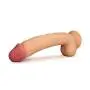 Healthy Vibes Big Dick Dirk Dildo the Porn Star Molded Huge 11.5 Inch Realistic Flesh Lifelike Penis with Suction Cup, Strap On Sex Toy Dong for Men, Women & Couples
