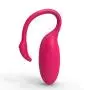 Silicone Wearable Vibes - Personal Intelligent Massager App Remote Bluetooth Control Massaging Tool App with iOS Android Role Red