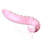 Glass Dildo Dilddo for Women Crystal Masturbator for Moman Glass Pleasure Wand S-shaped Design for G-spot Stimulation