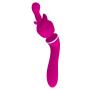 TIANYA Premium Silicone Vibbbbrating Wand 10 Vibbbbrator Patterns USB Rechargeable 3 Alternative Headgear