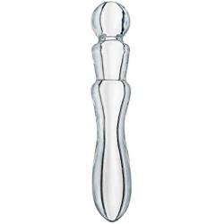 Smooth Curves Glass Dildo