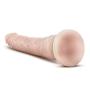 Edens 8.5" Realistic Vaginal and Anal Long Dildo - G Spot Stimulating Curved Dong (Beige)