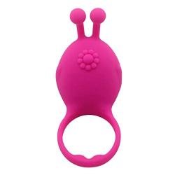 O-GAME Silicone Massage Pěnǐs Ring Exercise Powerful 10 Vibrantion Toys for Men Couple