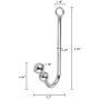Sexbaby Anal Hook Sex Toys Steel Slave Games for Lover,Unisex Rope Hook Products with 2 Balls