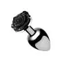 Booty Sparks Black Rose Anal Plug, Medium Booty Sparks Black Rose Anal Plug, Medium