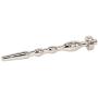Eastern Delights 4 Inches Stainless Screw Solid Urethral Sounds Plug for Beginner