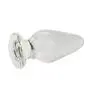 Sexbaby Glass Butt Plug 1.69 X 4.1 Inch Crystal Bum Plug Sexbaby Glass Butt Plug 1.69 X 4.1 Inch Crystal Bum Plug