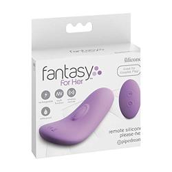 Pipedream Products Fantasy for Her Remote Silicone Please-her, Purple, 1 Lb