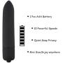 CONtenct Silicone Plug But Adult Six Toys with 10 Vibrition Modes Mini Vibritor Excitement for Women Men