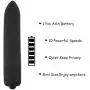 Flosky Silicone Amal Plug Toys with 10 Vibrantion Modes Mini Vibrarator Stimulation for Women Men