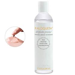 Personal Water Based Lubricant 8.2oz, PALOQUETH Premium FDA Certified Long-Lasting Value Based Lube for Women Silicone Toys 100% Safe Paraben-Free Hypoallergenic