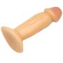 Roxy Sex Toys Anal Dildo for Men & Women 5” Small Anal Butt Plug P Spot and G Spot Realistic Ribbed Penis Head for Beginners